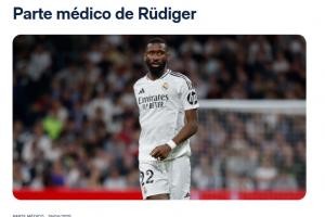 半岛体育官方网站-赛季报销！皇马官方：吕迪格接受左膝半月板手术，预计缺阵6-8周